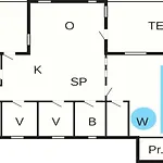 Casa vacanze 8 Person In Blavand-by Traum *